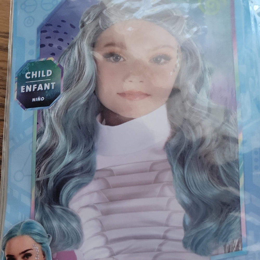 Disney Zombies 3 Silver Wig